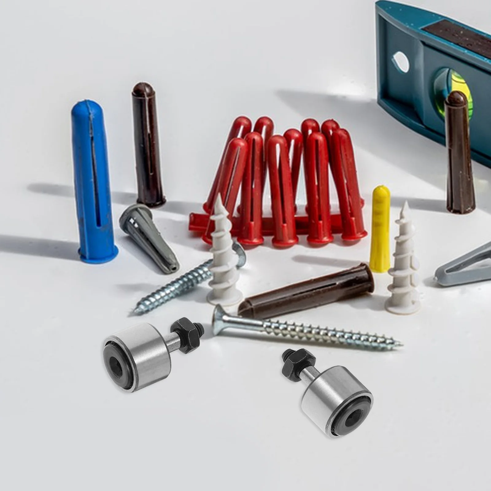 

4pcs Cam Follower Needle Heavy Duty Bolt-Type Steel High Load Capacity For Machine Tools Industrial Robots Roller Bearing Runner