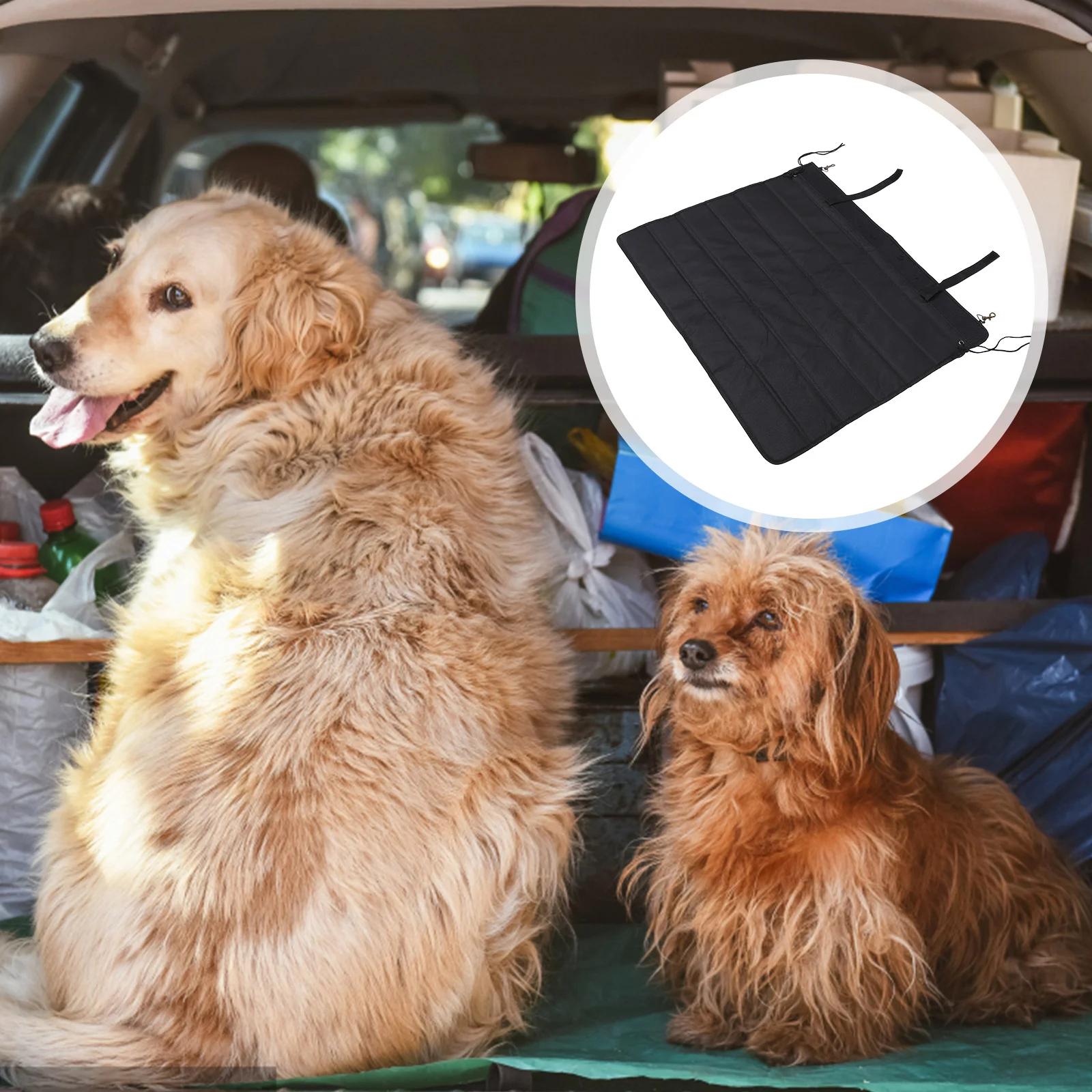 Foldable Travel Truck Accessories Dog for Large Dogs Mat Car Pet Back Seat Covers