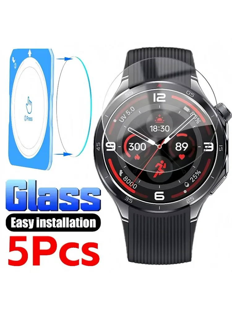 Pour OnePlus Watch 3 Installation facile protecteur d'écran verre trempé dureté 9H Film transparent anti-rayures Films de protection en verre