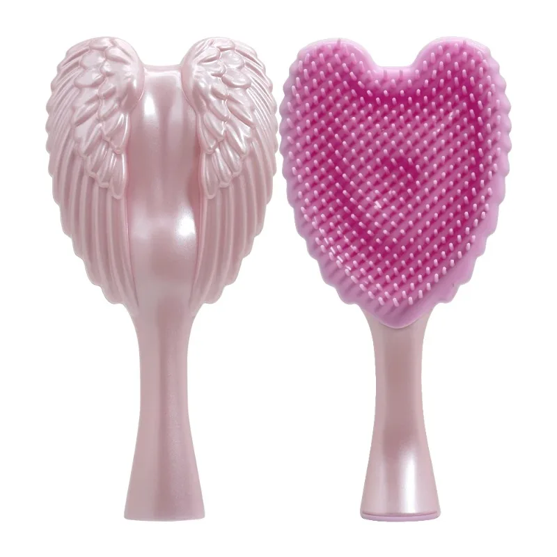 

Mini Angel Detangling Tangle Hairbrush Comb Anti-static Hair Brush Women Massage Combs For Salon Hairdressing Tools