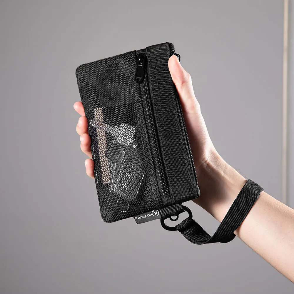 Kosibate Multi-Purpose Cell Phone Wallet Wristlet Bag EDC Pouch Passport Holder Zipper Coin Purse Large Capacity Travel Wallet