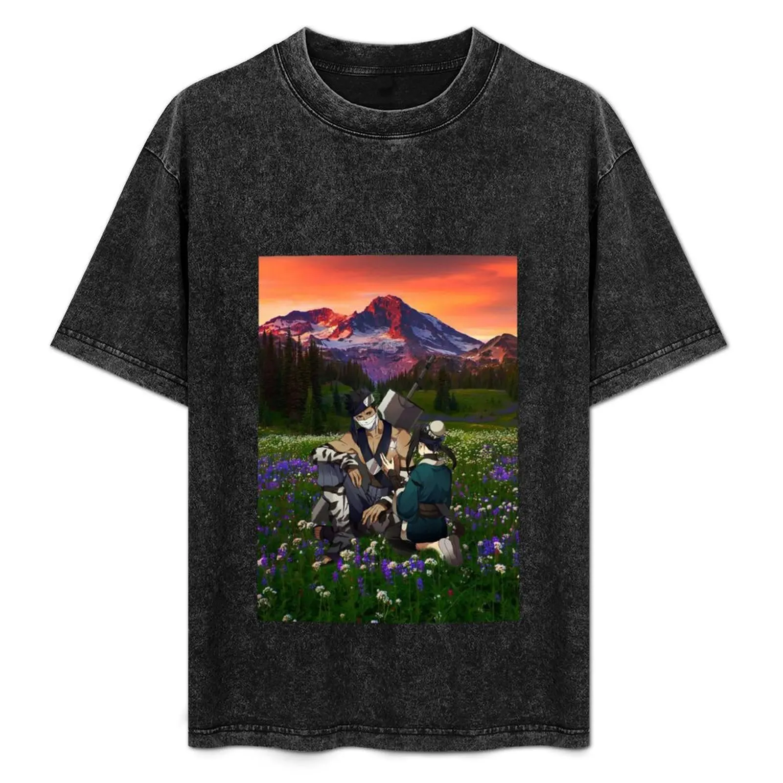 

Haku and her Sensei T-Shirt sweat hippie clothes cheap stuff Blouse mens funny t shirts