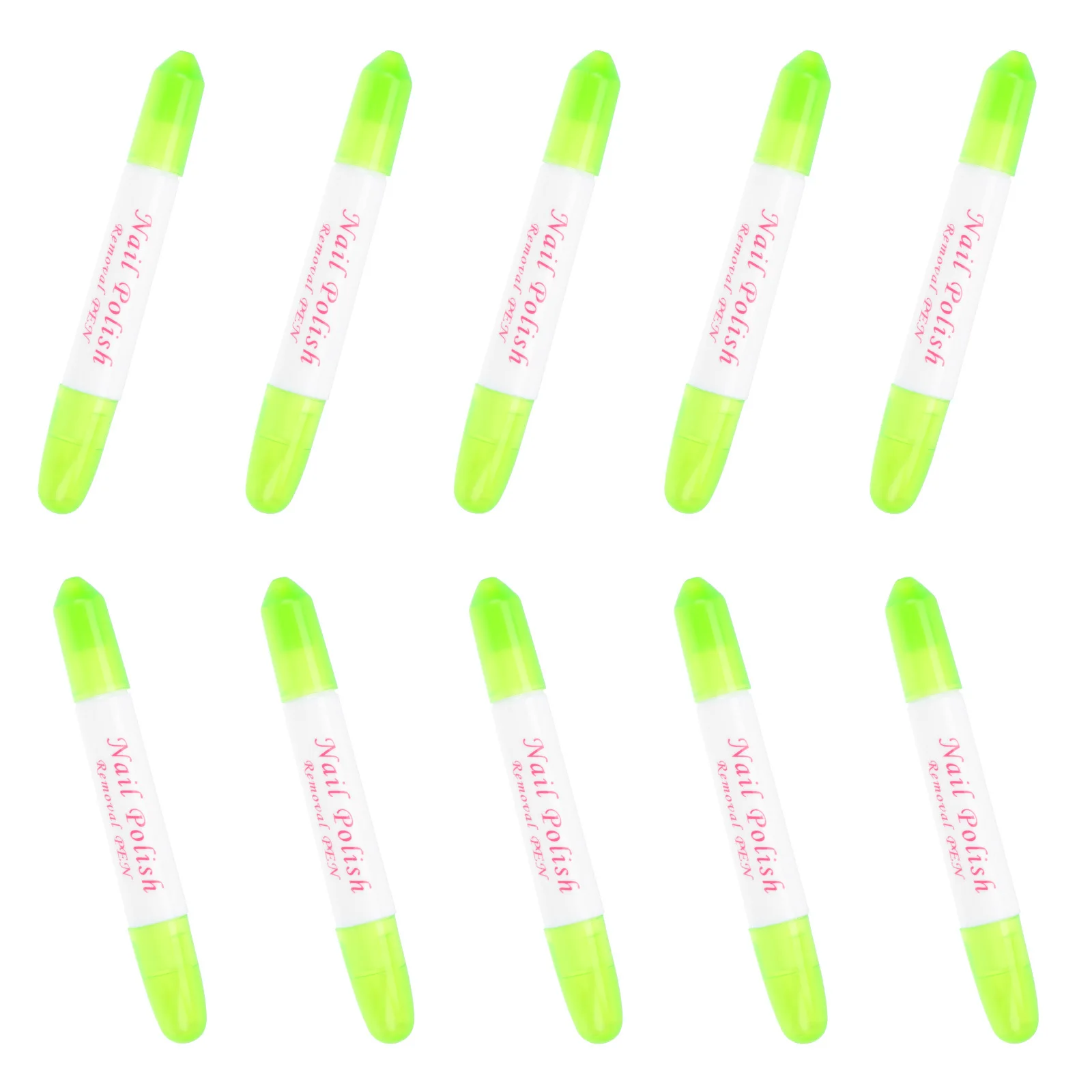 10pcs Nail Remover Pen Portable Manicure Tool For Enamel Manicure Pen Correction Nail Art Supply