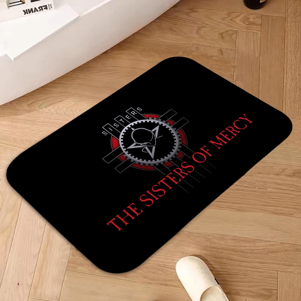 Sisters of Mercy Floor Mats Home Carpet Door Mats Modern Decor Carpet Anti-Slip Floor Mats bathroom mat 077