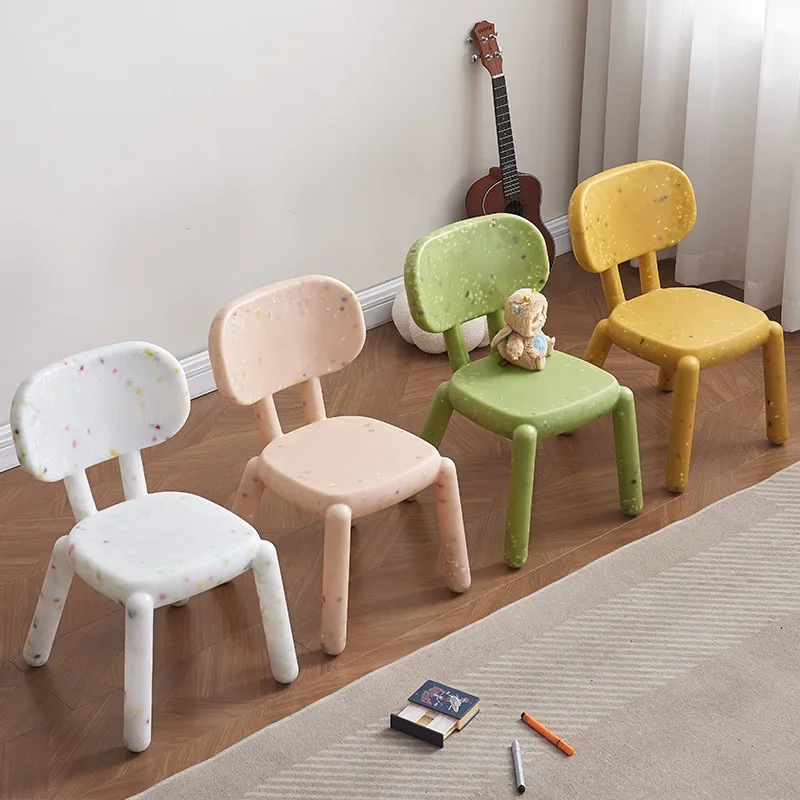 

Nordic Chair Creative Home Small Chair Simple Plastic Armchair Stool Living Room Furniture Lounge Chairs Stools Vanity Makeup