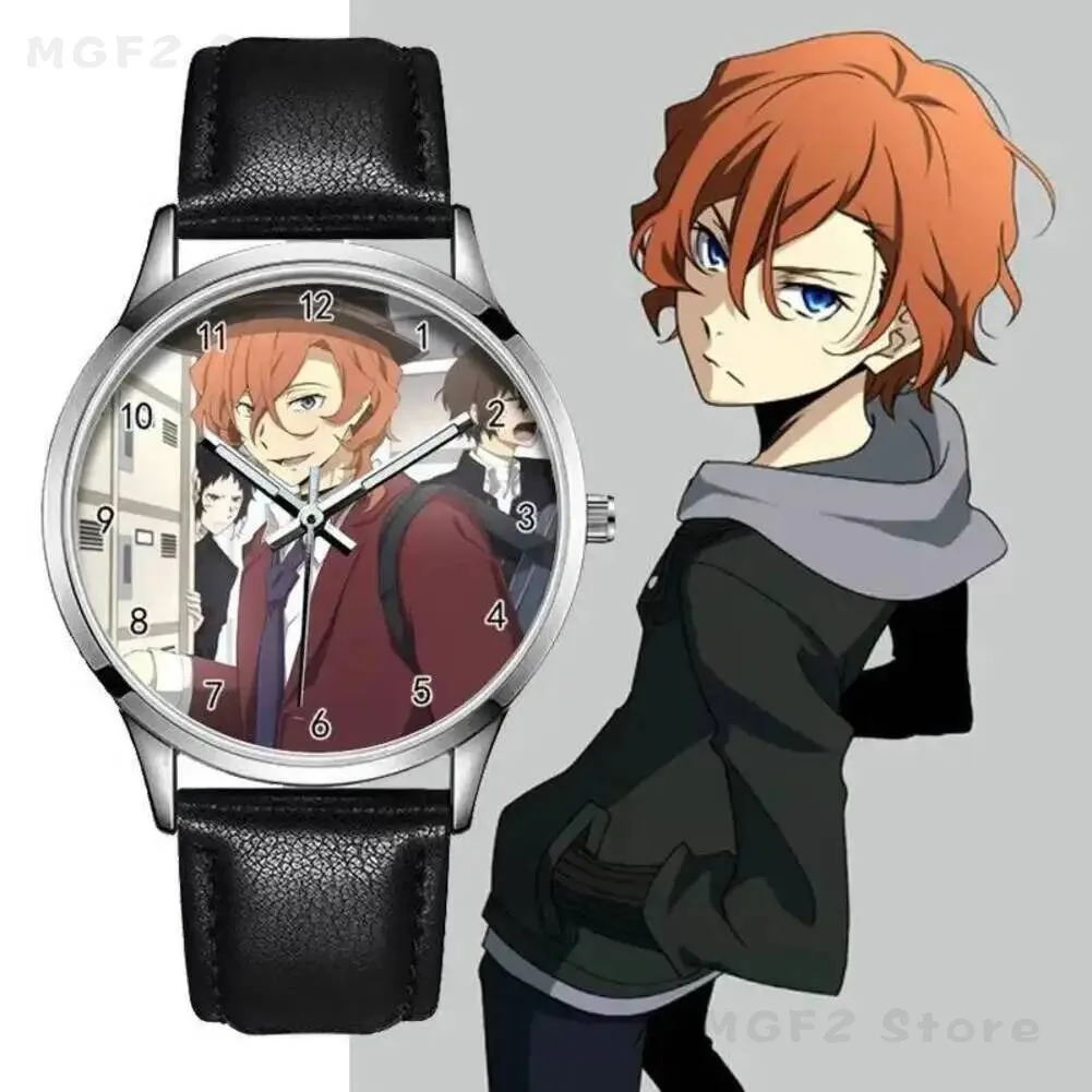 

Chuya‌ Anime Nakahara Waterproof Watch Student pointer Watch Lolita Birthday present Cosplay Cute Cartoon Xmas Gifts