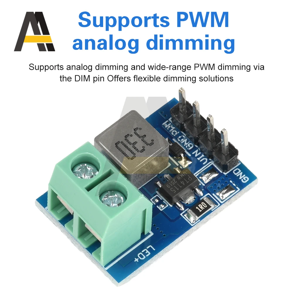 PT4115 1-10S DC 12V PWM controlador atenuador cadena Led unidad de corriente constante módulo de salida fuente de alimentación