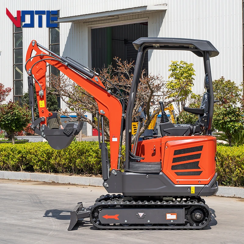 Mini Escavadeira 1.8 Ton Multifunctional Hydraulic Micro Digger Manufacturer Recruit Agent Small Bagger Attachment