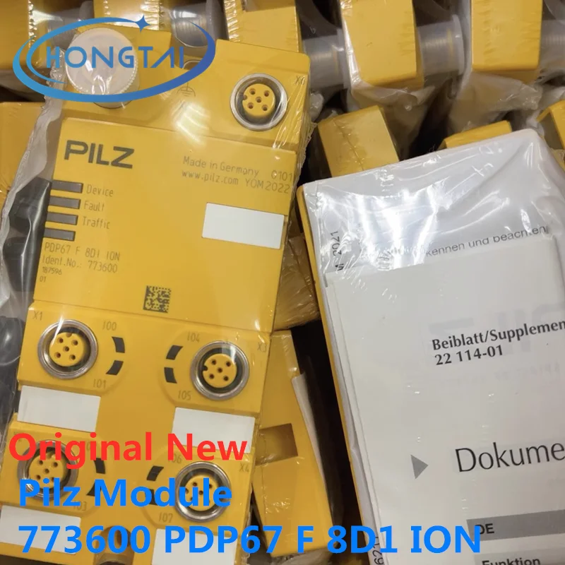 

Free Shipping Pilz Module 773600 PDP67 F 8D1 ION Original New