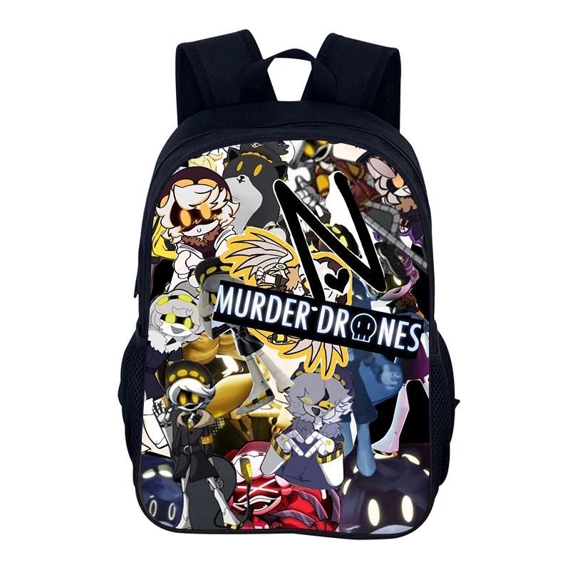 الكرتون على ظهره القتل طائرات بدون طيار حقيبة مدرسية 40 سنتيمتر/15.7 بوصة على ظهره تفتيح سستة على ظهره كتاب أكياس للبنين بنات أفضل هدية