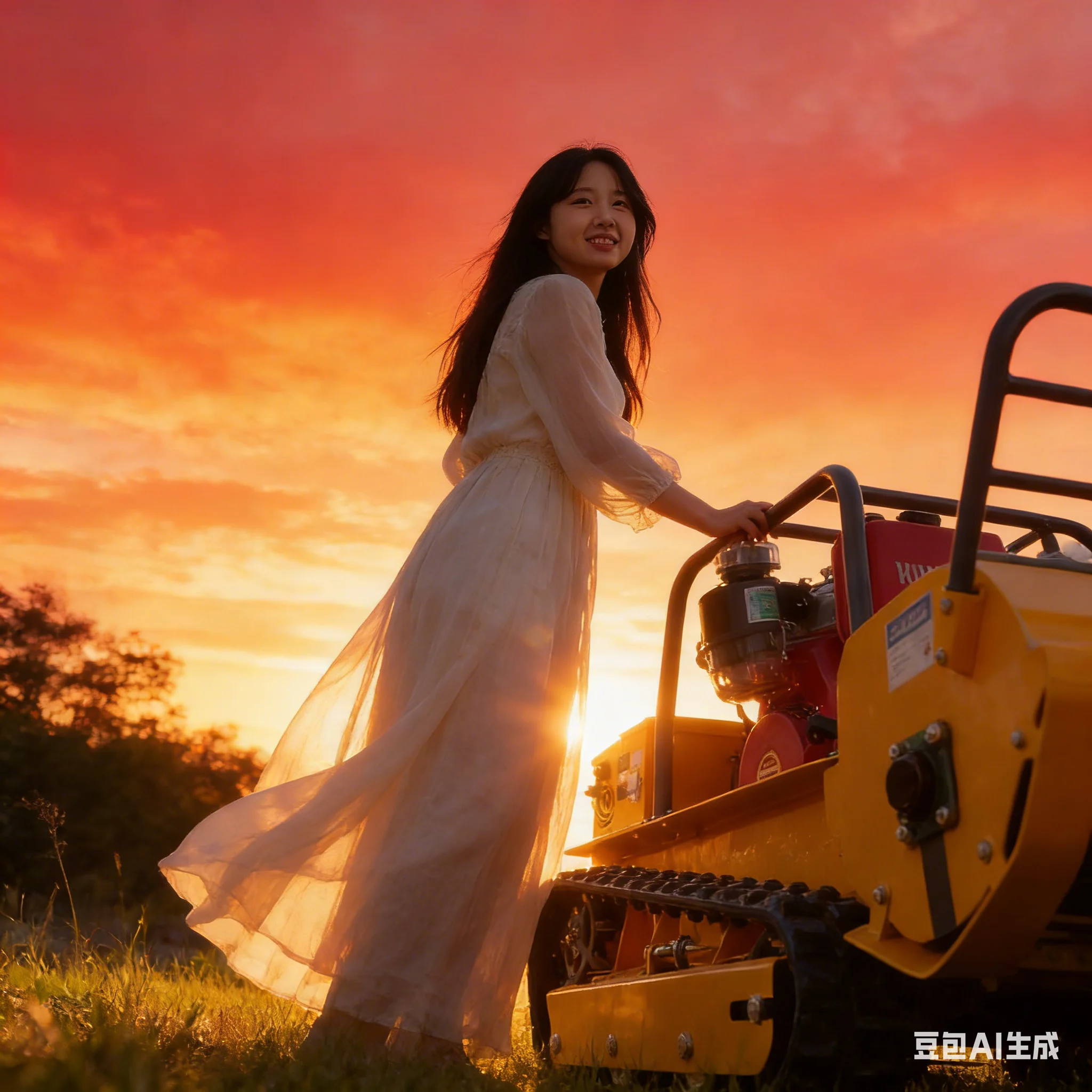 

Customized CE EPA Industrial Grade Remote Control Crawler Mini Robot Lawn Mower 4-Stroke Engine Flail Mower