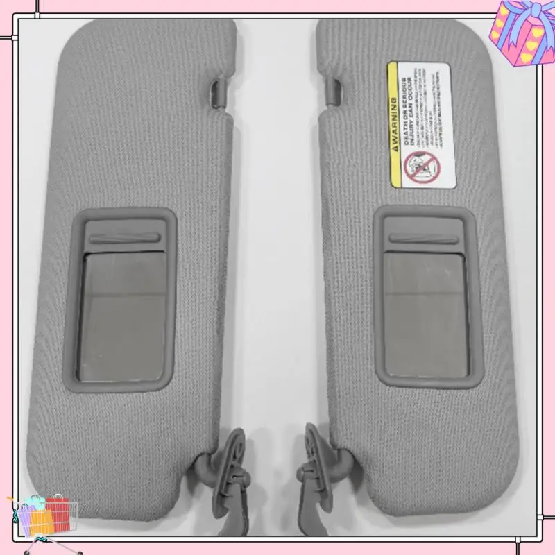 

A77T-Replacement Sunshade Shade Board For Veloster 2012 To 2015 Parts Left Right Side Sun Visor With Makeup Mirror Car Sun Visor