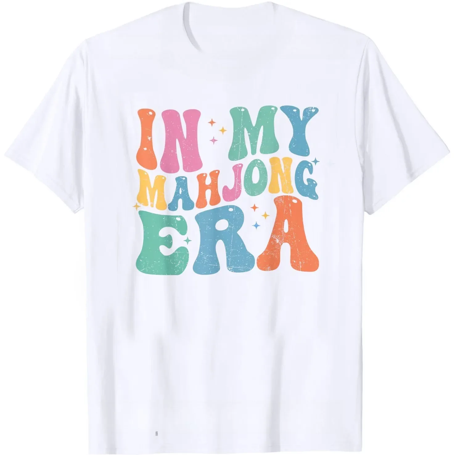 Chinese Mah Jong One Tile Mahjong Costume Funny Design Women's T-shirt Humor Streetwear Short Sleeve Unisex Aesthetic Clothes
