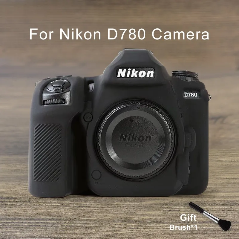 For Nikon D780 Case Luxury Original Silicone Full Protect Soft Cover Rubber Photography Accessories Nikkor Camera Nippon Kogaku