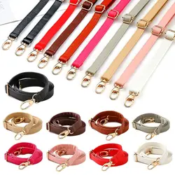 Fashion 130cm Adjustable Bag Handle Replacement Bags Strap Women Leather Shoulder Bag Parts Handbag Belts Strap Bag Accessories