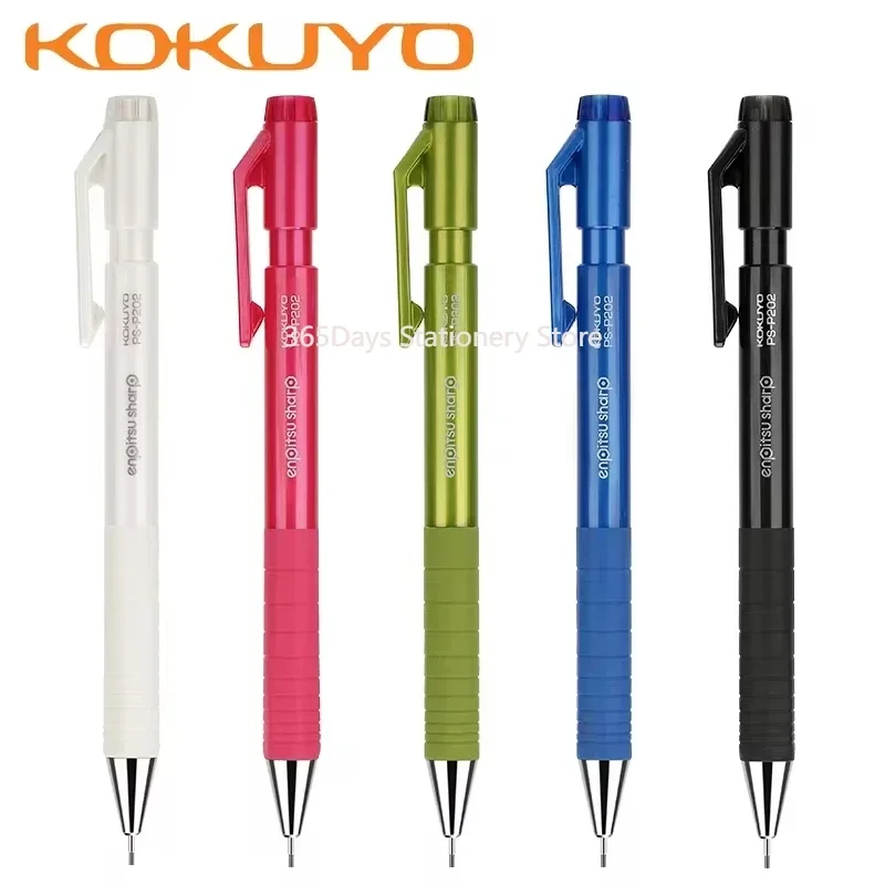 

Japan KOKUYO Mechanical Pencil PS-P202 Hexagonal Rod 0.7/0.9/1.3 Jelly Student Not Easy To Break Lead Activity Pencil Stationery