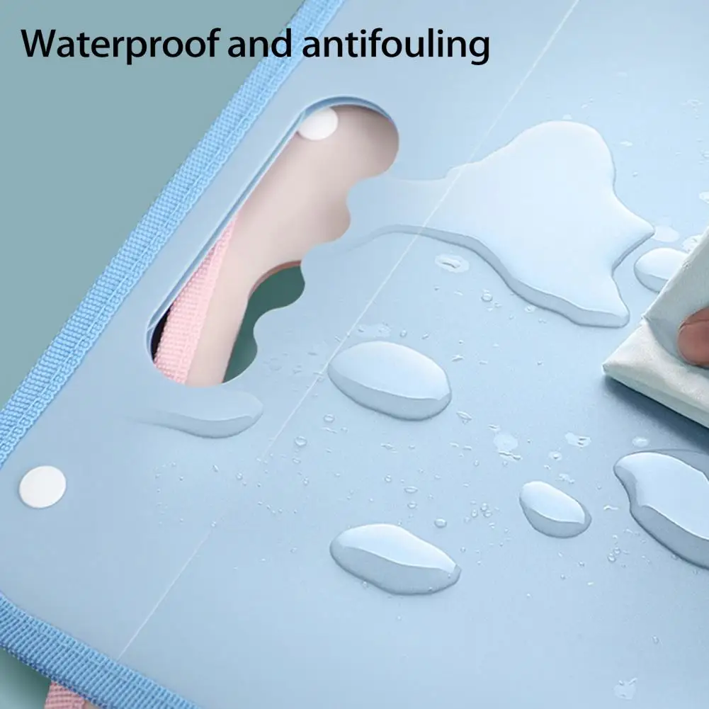 Document Folder Dual Buttons File Organizer Portable File Students Test Paper Accordion File Holder File Organization