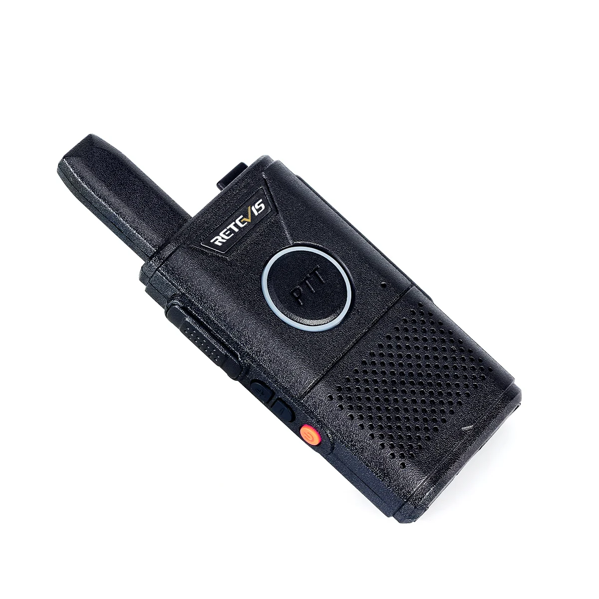 Retevis RT618 thin dual PTT walkie talkie 2W PMR446 License free Two way Radios Long range Battery saving Two way Radio