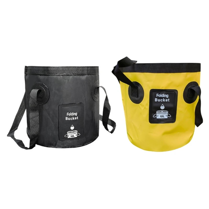 

Folding Bucket Water Container Foldable Water Storage Bag for Outdoor Indoor