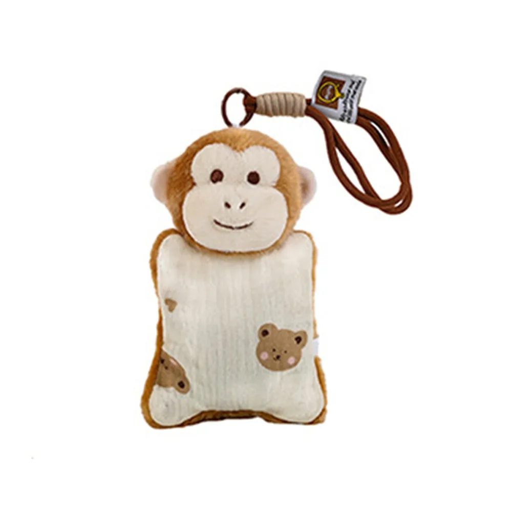 푹신한 질감의 디컴프레션 빈백 인형 부드러운 플러시 귀여운 만화 곰 인형 펜던트 누워있는 자세 편안한 촉감