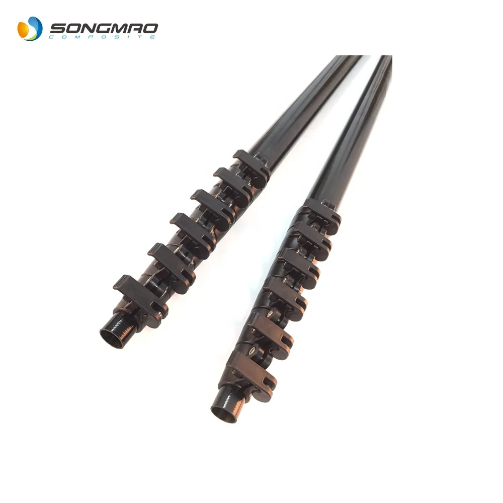 High Strength Carbon Fiber Telescopic Extension Pole, Retractable Adjustable Tubing