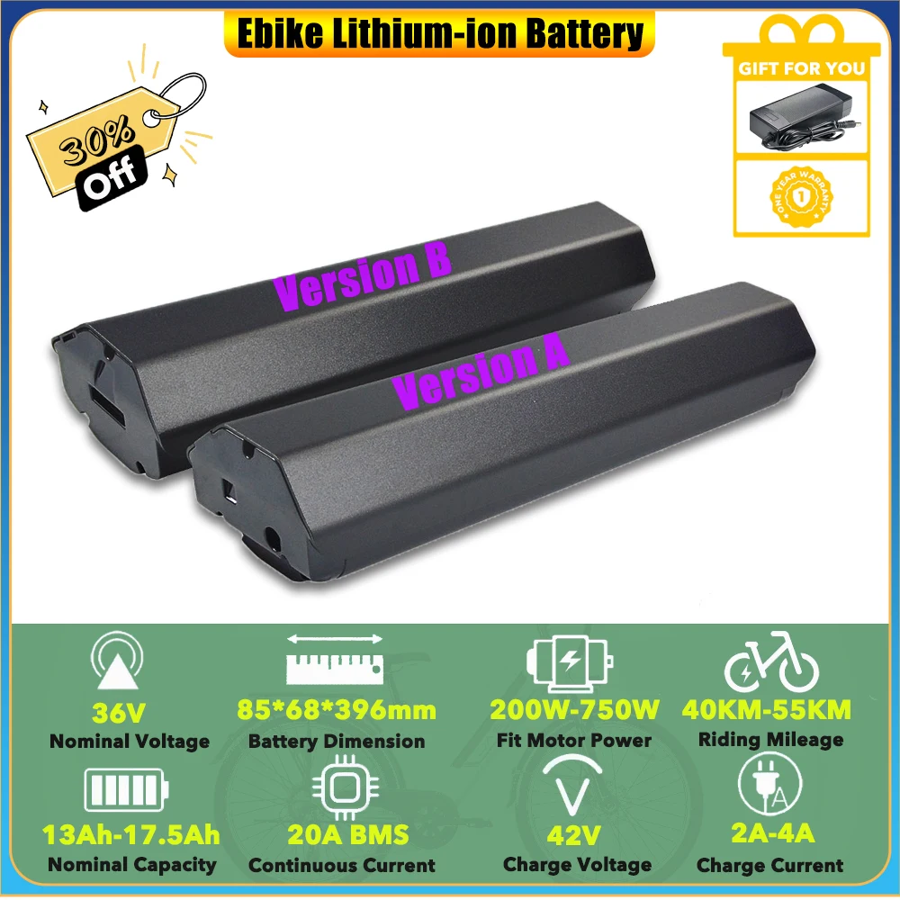 

Встроенный литий-ионный аккумулятор Crussis 36 В, 13 Ач, 16 Ач, 17,5 Ач для 250 Вт, 2020 e-Atland 5,5 e-Largo 5,8 e-Fionna 5,7 e-Cross 7,8