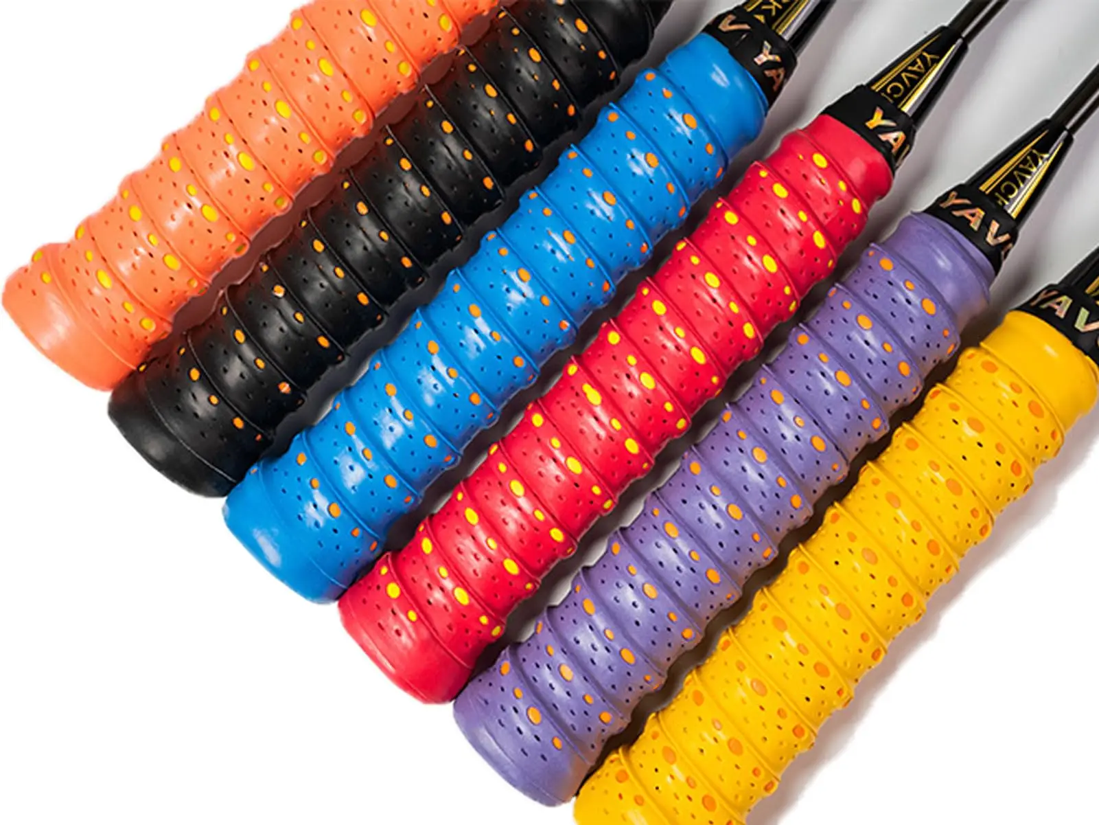 Tennis Overgrips Tennis Racket Grip Tape 110cm Stretchy PU Sweatbands Anti Slip Handle Protector Tennis Racket Supply