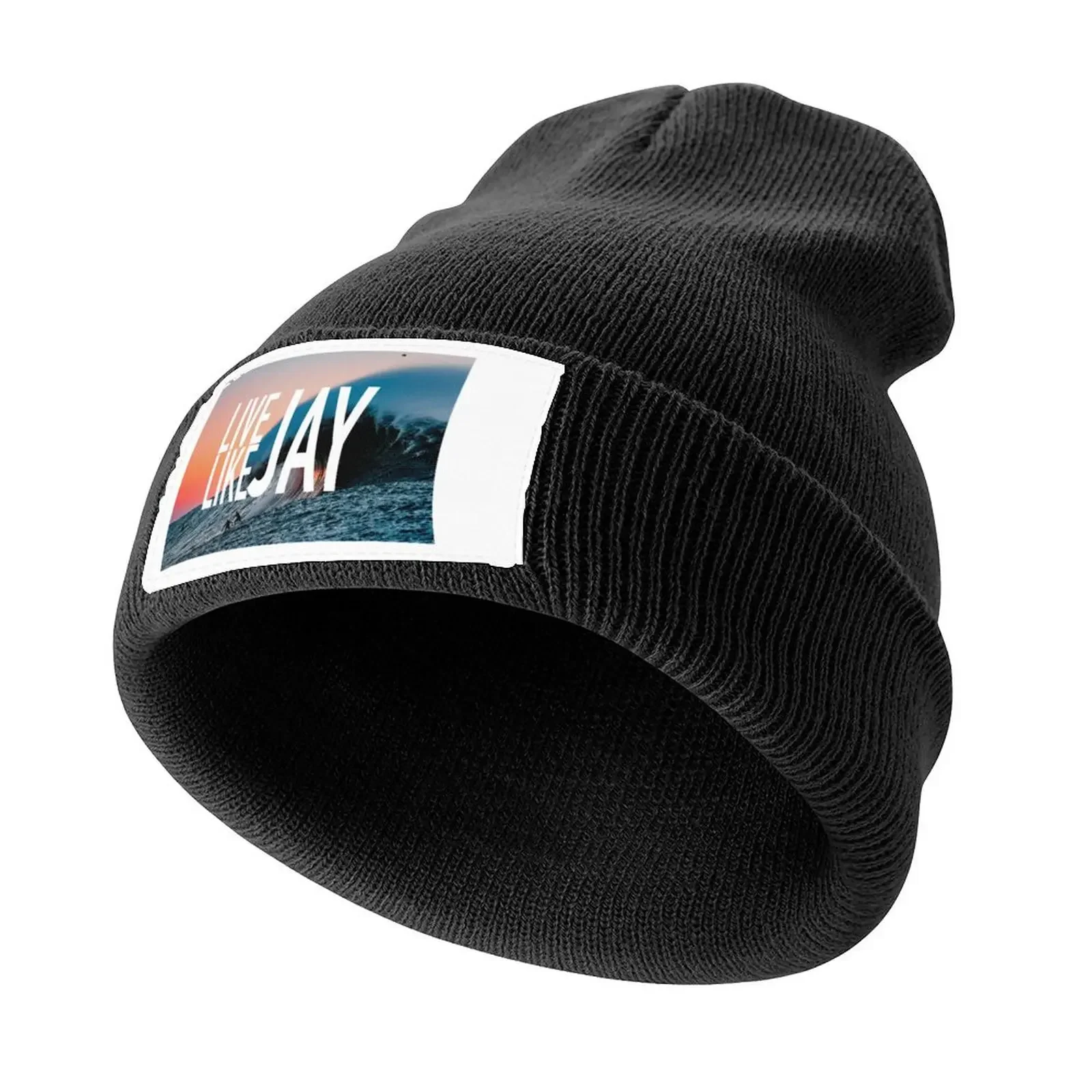 

Live Like Jay Knitted Cap Bobble Hat New Hat Snapback Cap Mountaineering Hats Man Women's