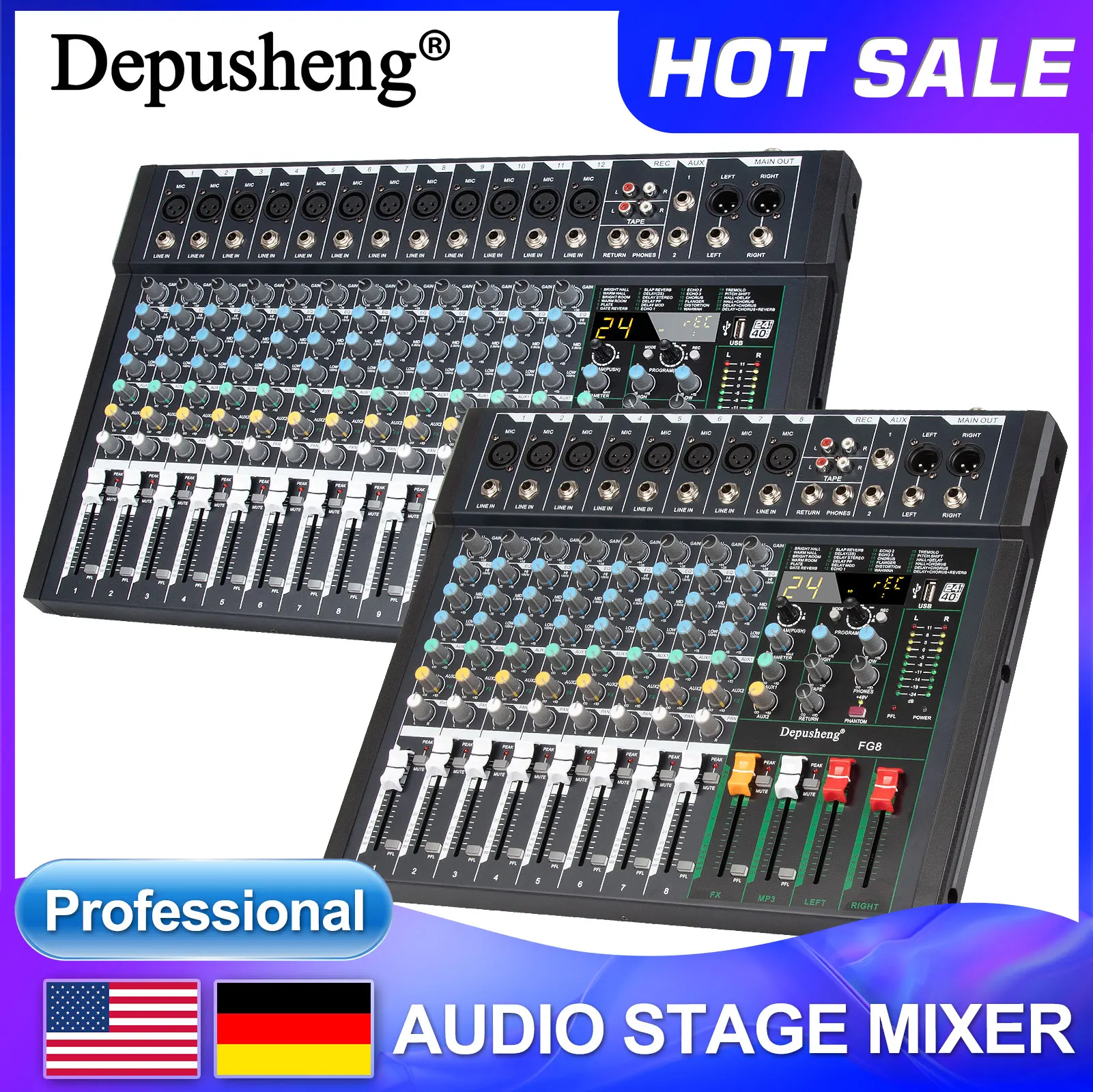 Audio Mixer Console… - image
