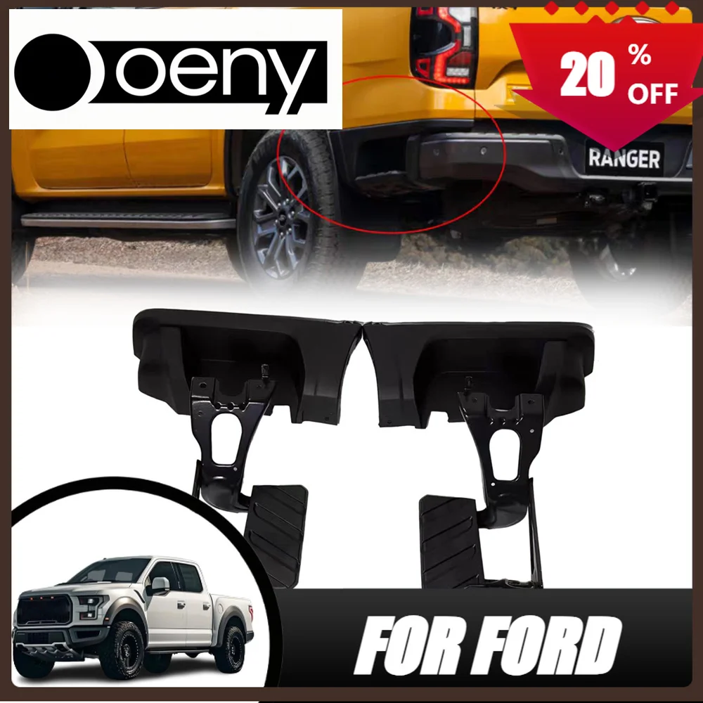 Ajuste para accesorios de coche, escalón lateral retráctil Ford Ranger T9 2023 2024, barra de tablero lateral retráctil