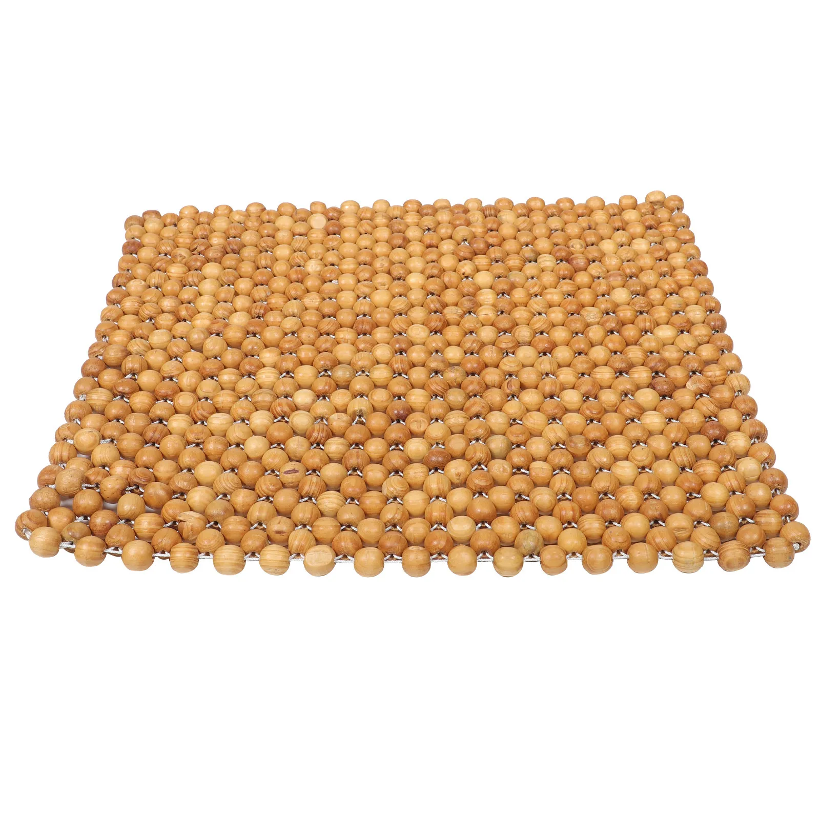 

Прочный чехол для автомобильного сиденья с бусинами и усиленной строчкой, охлаждающая подушка для водителя, обеспечивающая комфорт при длительных поездках, чехол для сиденья с бусинами