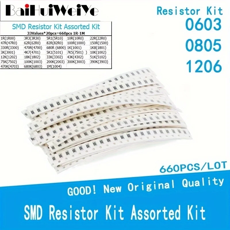 660PCS Smd Resistor…