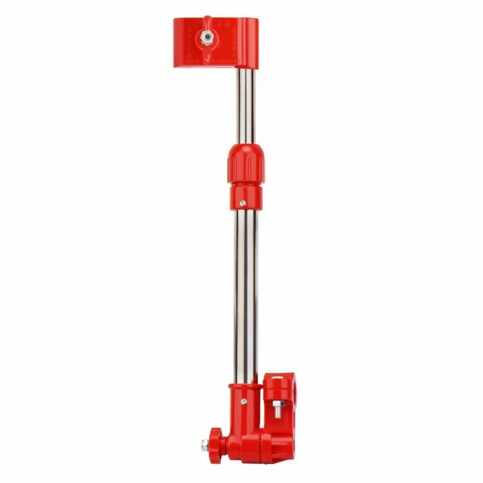 Adjustable Bicycle Umbrella Holder Mount Clamp Stainless Steel Telescopic Support Bracket for Rain Sun Shade