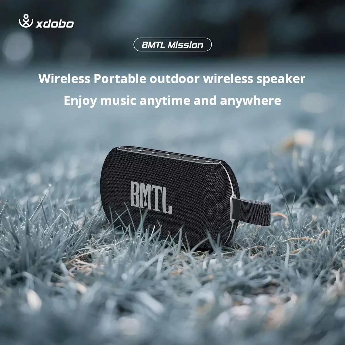 XDOBO Ультратонкий настольный портативный Bluetooth-динамик 40 Вт Мощный сабвуфер Спорт на открытом воздухе Велоспорт IPX7 Водонепроницаемый TWS AUX TF