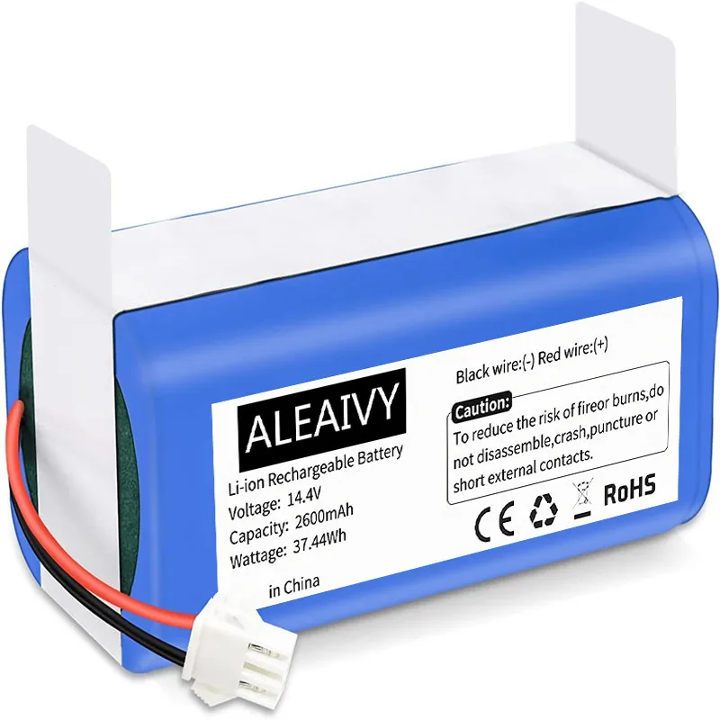 

14.4V 2600mAh 18650 Li-ion Replacement Battery for Conga Excellence 990, Conga 950, Conga 995,Conga 1790,lithium Battery