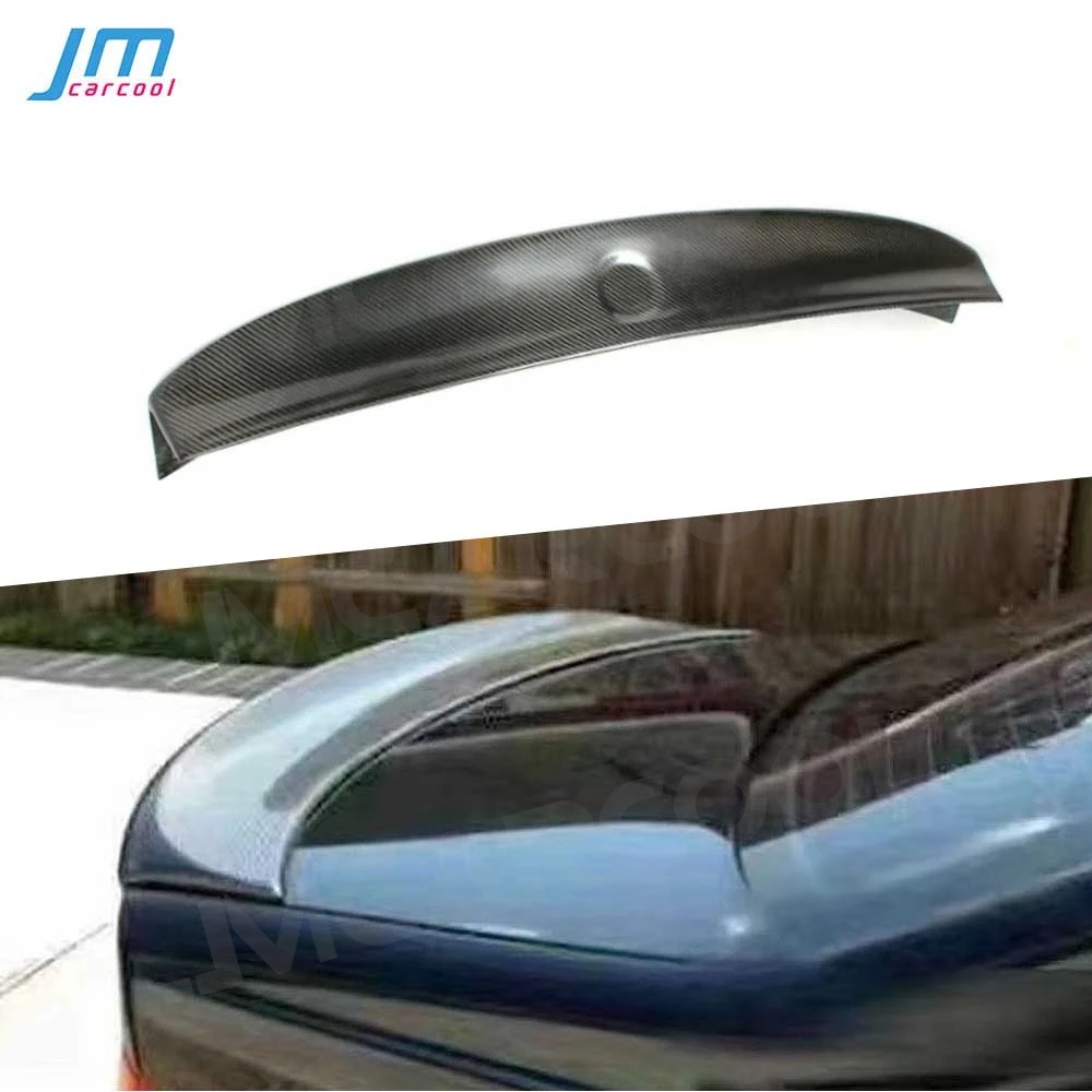 

Carbon Fiber Car Rear Trunk Spoiler Wing Body Kits For BMW 3 Series E46 1999-2006 FRP Black Unpainted Car External Decoration