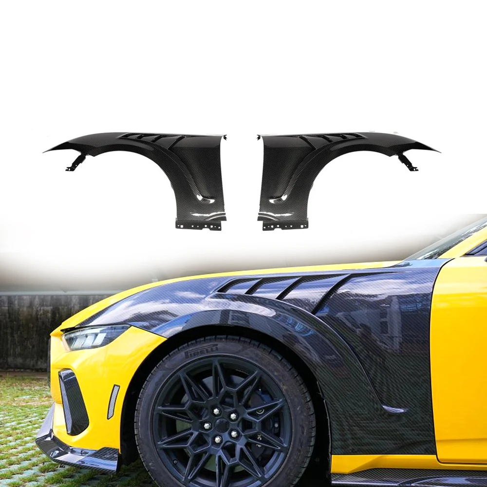 

S650 Боковые крылья из углеродного волокна для Mustang S650 GT Coupe 2024+ Комплекты кузова Прямая продажа с фабрики