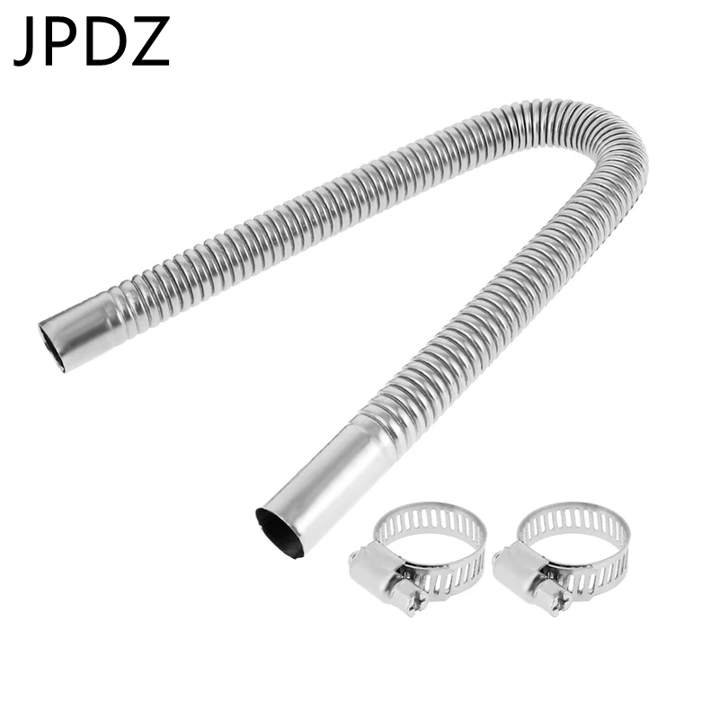 60CM Double Deck Car Automatic Air Parking Heater Exhaust Pipe Ventilation Hose Fuel Tank Exhaust Pipe Hose