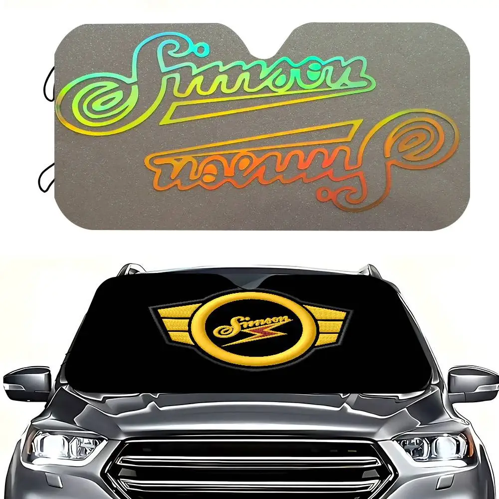 

Simson Car Solar Protection Heated Windshield Sunshade Car Window Windscreen Cover Sun Shade Auto Sun Visor