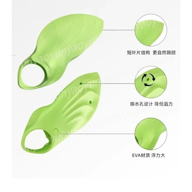 Professional Training Swimming Fins Flexible Soft Comfort Adult Snorkeling Foot Flipper Diving Fins new