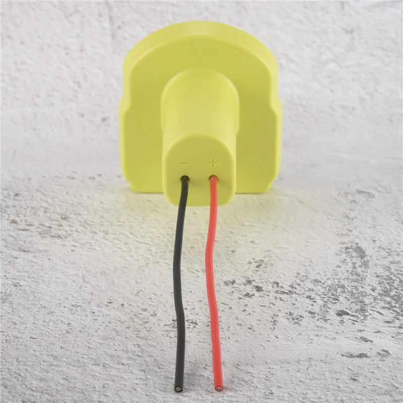 ABHU For Power Wheels Battery Adapter For Ryobi One+ 18V Li- Battery, Power Tool Battery Converter With 12 Gauge Wire