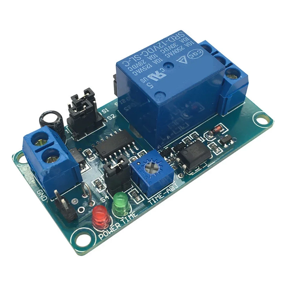 DC 12V 5V Time Delay Relay Module Delay Turn On / Delay Turn Off Relay Switch Module With Timer DC 12 V Volt Timing Relays Board