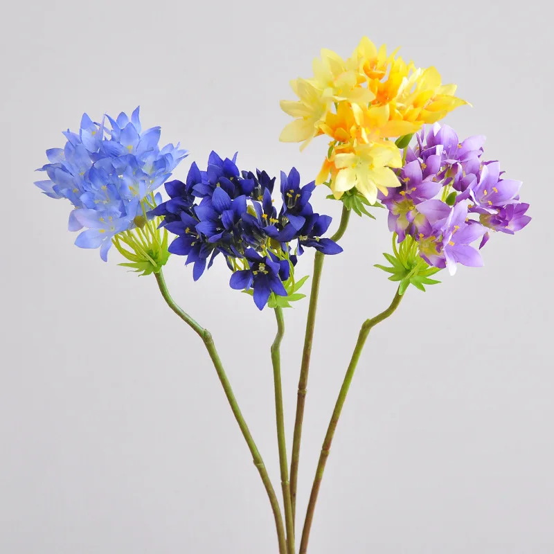 

6Pcs/lot Artificial Silk Flower Lotus for Wedding Decor Bouquet Party Desk Flower Arrangement Home Living Room Display Floral