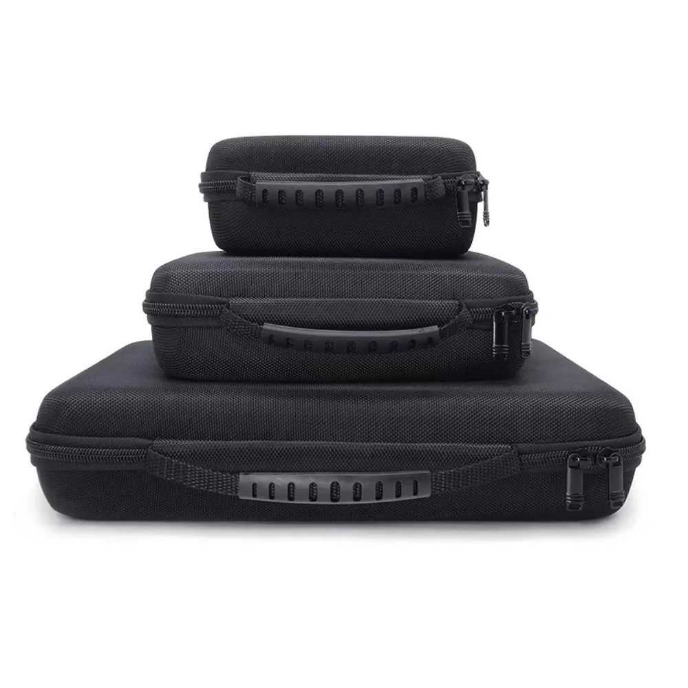 Large Capacity Sports Camera Storage Box Free Compartment Shockproof Sports Camera Carrying Case Foam Trip
