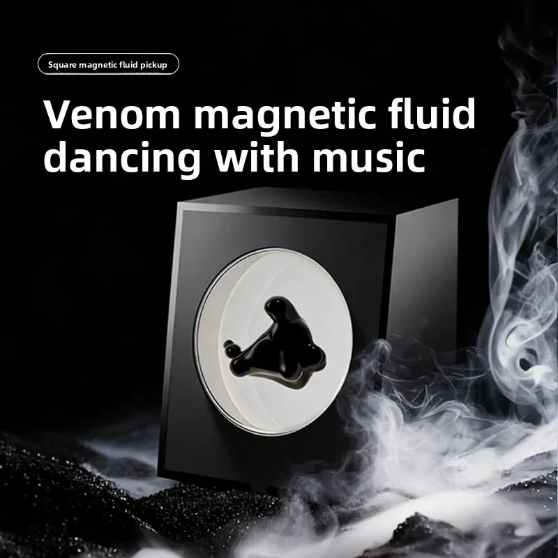 Ferrofluid Music Visualizer Lamp Sound Responsive Rhythm Light Desktop Decor Gadget for Gaming Room Bedroom for Music Lovers