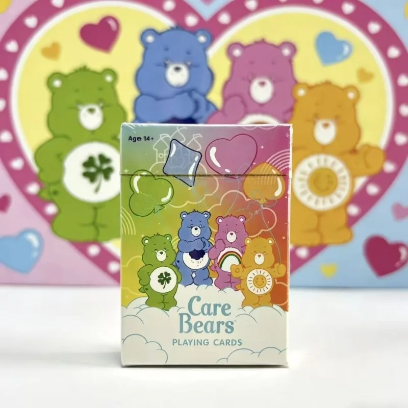 

Новые популярные игральные карты с милыми мультяшными персонажами Care Bears, креативная настольная карточная игра, коллекционные подарки