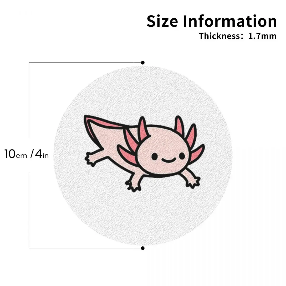 

Подставки Axolotl, кожаные салфетки, водонепроницаемые изоляционные кофейные коврики для дома, кухни, обеденные подушечки, набор из 4 шт.