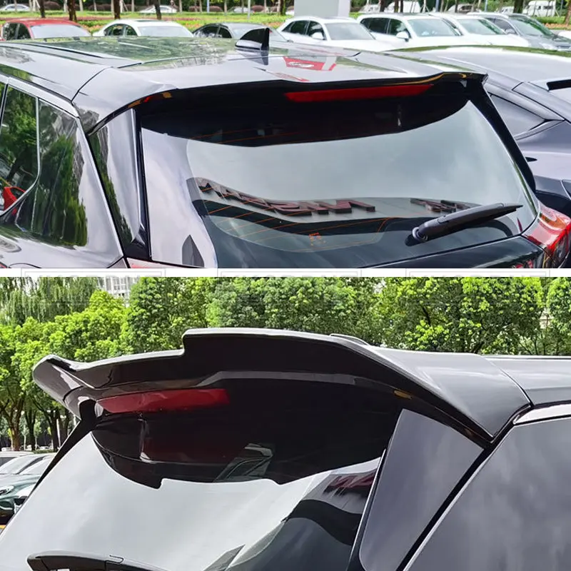 For Nissan New X-Trail Rogue T33 2020 2021 ABS Plastic Unpainted Color Rear Spoiler Wing Trunk Lip Boot Cover Car Styling