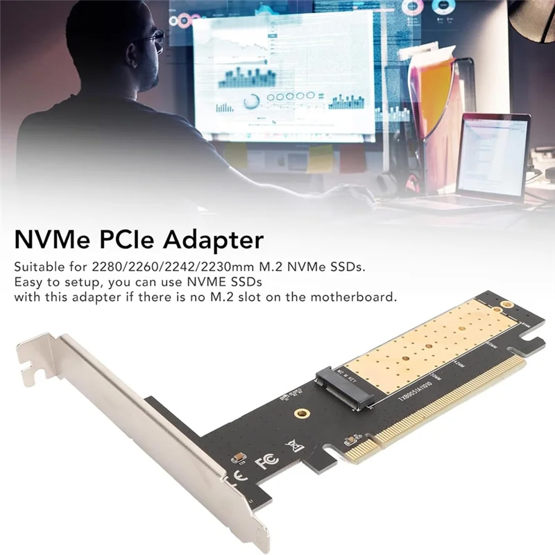 Хорошо сделано-М. 2. Карта расширения жесткого диска Pcie 3.0X16 Карта адаптера Nvme Высокоскоростной M2 Модуль расширения твердотельного жесткого диска SSD