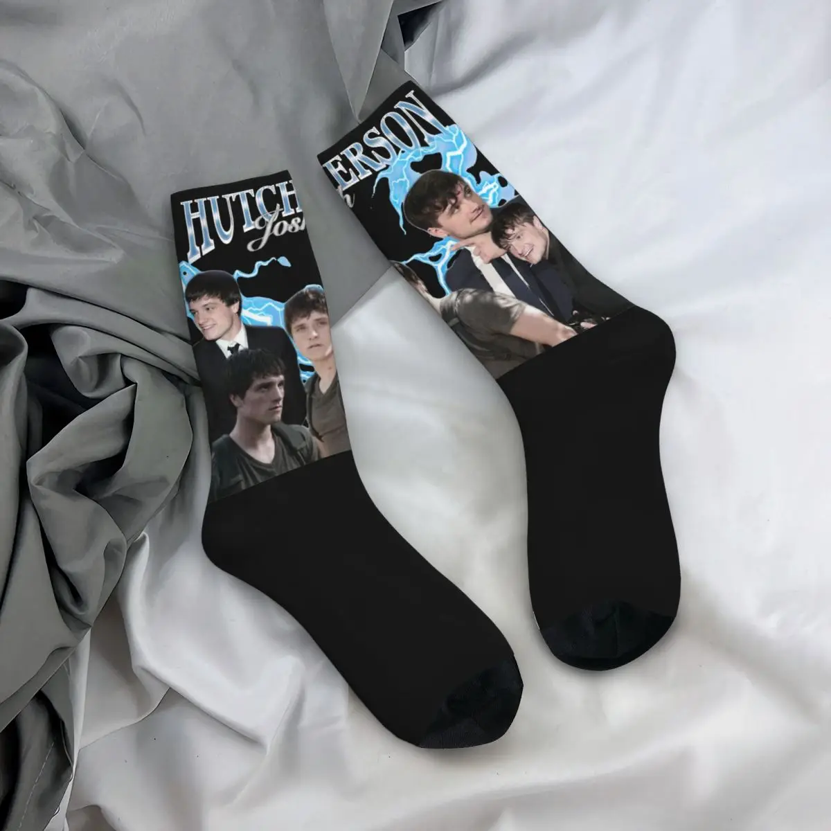 Fashion Male Men Socks Hip Hop Josh Hutcherson Sock Sport Women's Socks Spring Summer Autumn Winter